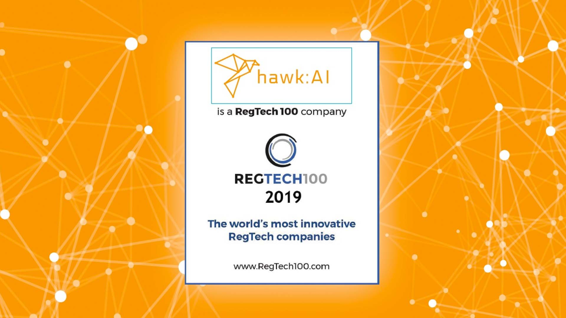 RegTech Award 2019